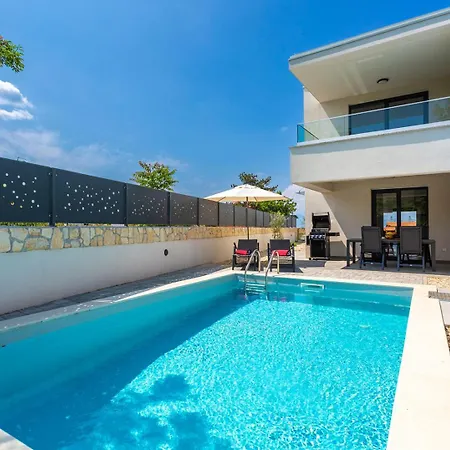 Larus On Island Krk For 6 People With Sea View & Only 500 M From The Sea Villa Malinska