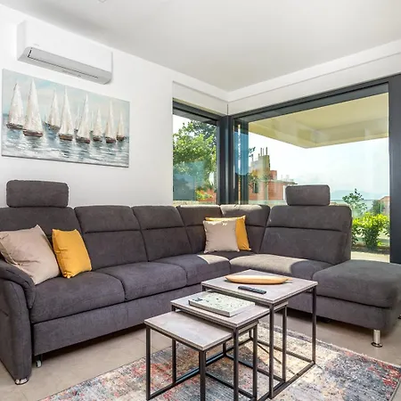 Larus On Island Krk For 6 People With Sea View & Only 500 M From The Sea Villa *