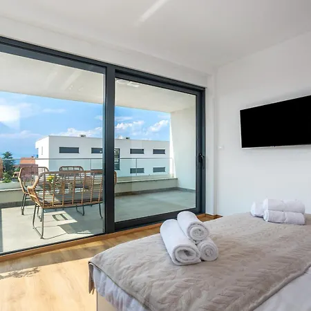 Larus On Island Krk For 6 People With Sea View & Only 500 M From The Sea Villa *